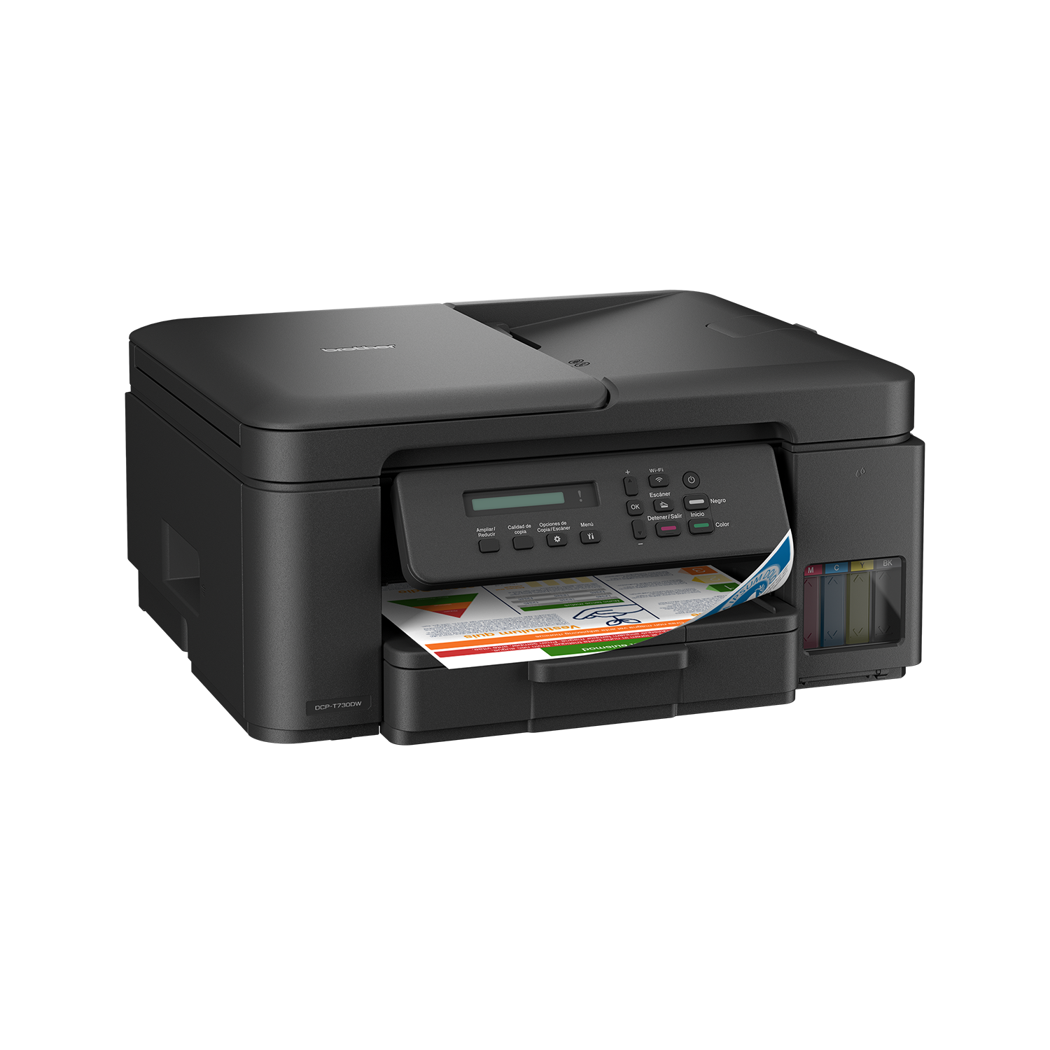 Impresora Tinta Brother DCPT730DW Multifuncional Wi-Fi Dúplex
