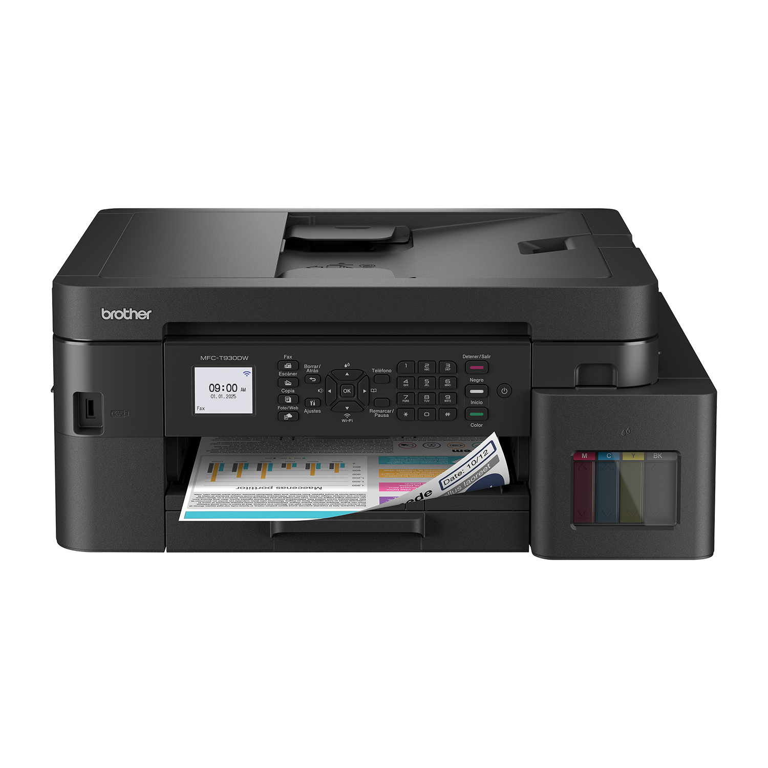 Impresora Tinta Brother MFCT930DW Multifuncional Wi-Fi Dúplex