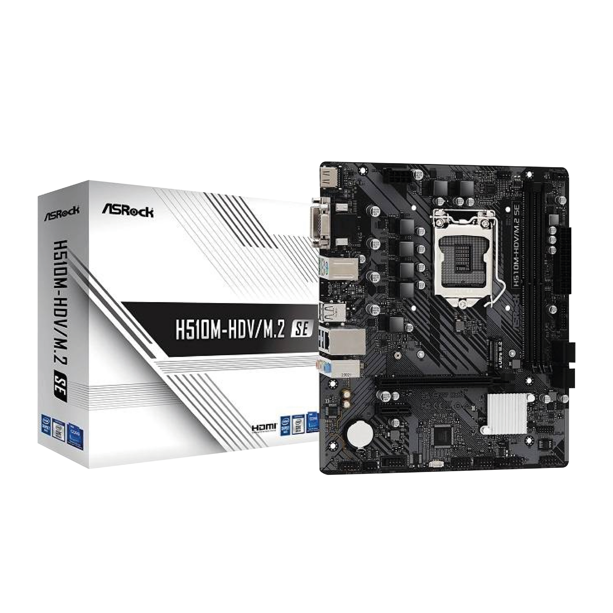 TARJETA MADRE INTEL ASROCK B760M-HDV/M.2 D4  DDR4 5333Mhz