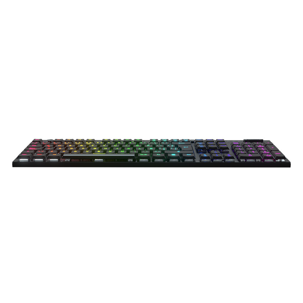 Teclado Redragon K618 Horus FS RGB SP RD Wireless Black Red Switch Español Bajo Perfil 100%