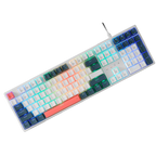 Teclado Redragon K668WBO Trundle RGB Mix 3 Color Red Switch 100%