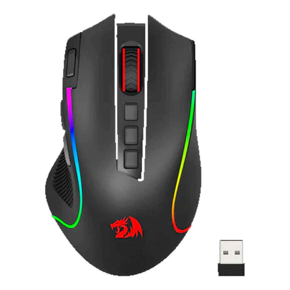 Mouse Redragon M612 Predator Pro Wireless Black RGB 8000DPI