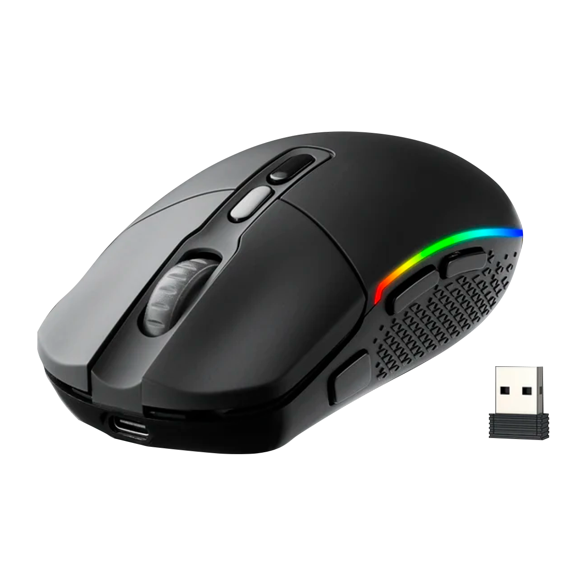 Mouse Redragon M719 Invader Pro Wireless Black RGB 10000DPI