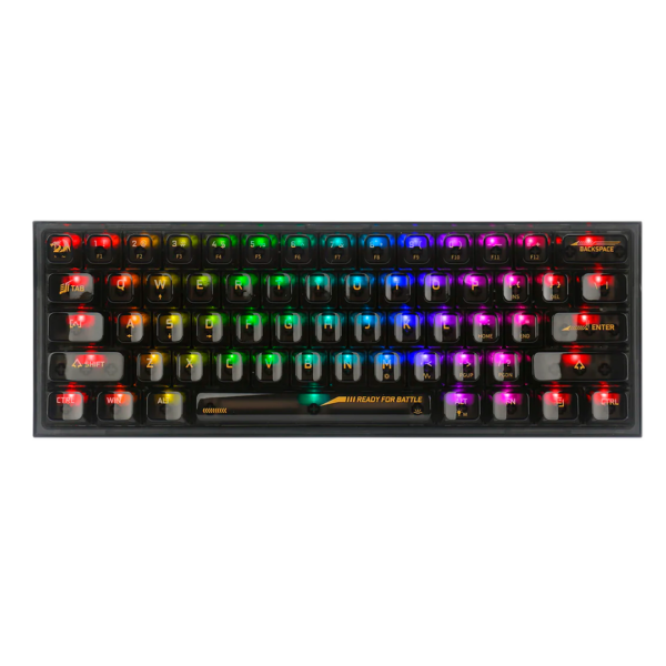 Teclado Redragon K617CTB Fizz RGB Black USB-C 60%