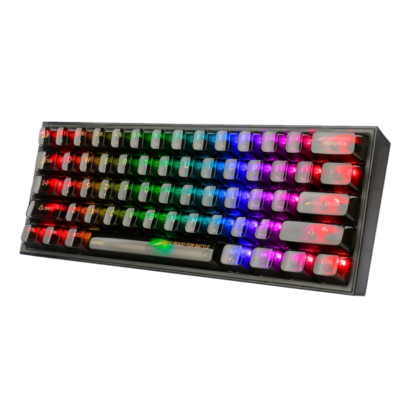 Teclado Redragon K617CTB Fizz RGB Black USB-C 60%