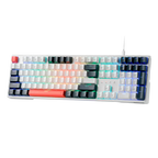 Teclado Redragon K668WBO Trundle RGB SP Mix 3 Color Red Switch 100%