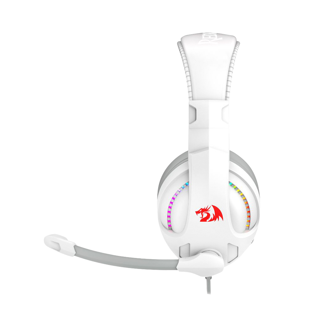 Audífono Redragon H211W RGB Cronus White Stereo 2.0