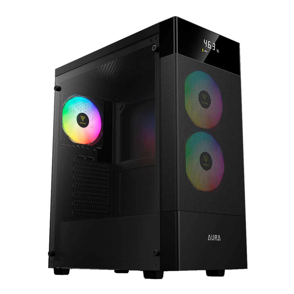 CASE GAMDIAS AURA GC5 ELITE ARGB ATX, Micro-ATX, ITX  ARGB