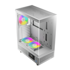 CASE GAMDIAS ATLAS E1 WH ATX, Micro-ATX, ITX ARGB