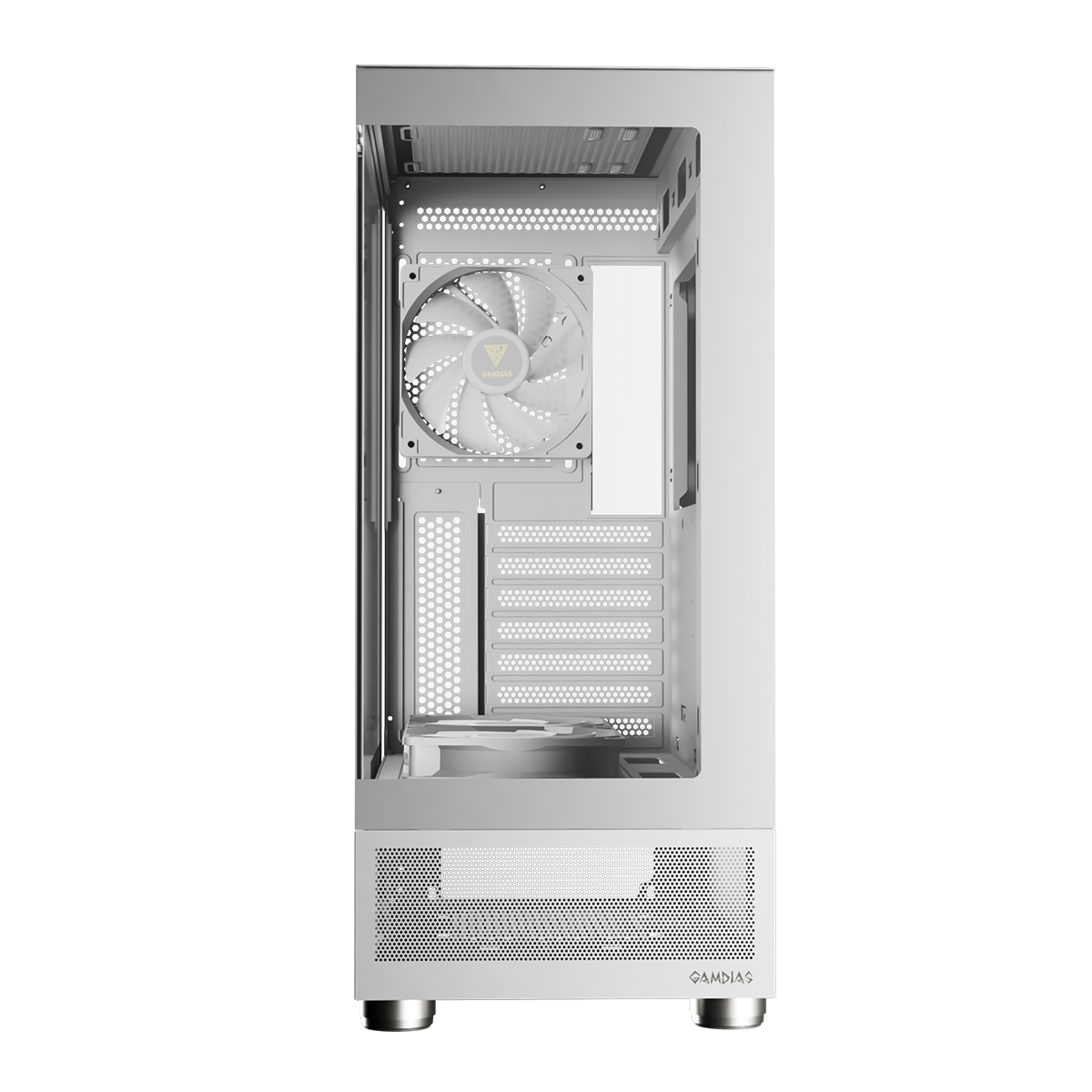 CASE GAMDIAS ATLAS E1 WH ATX, Micro-ATX, ITX ARGB