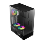 CASE GAMDIAS ATLAS E1 ATX, Micro-ATX, ITX ARGB