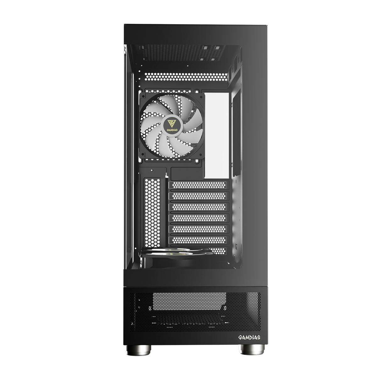CASE GAMDIAS ATLAS E1 ATX, Micro-ATX, ITX ARGB