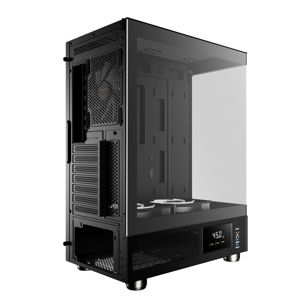 CASE GAMDIAS ATLAS E1 ATX, Micro-ATX, ITX ARGB