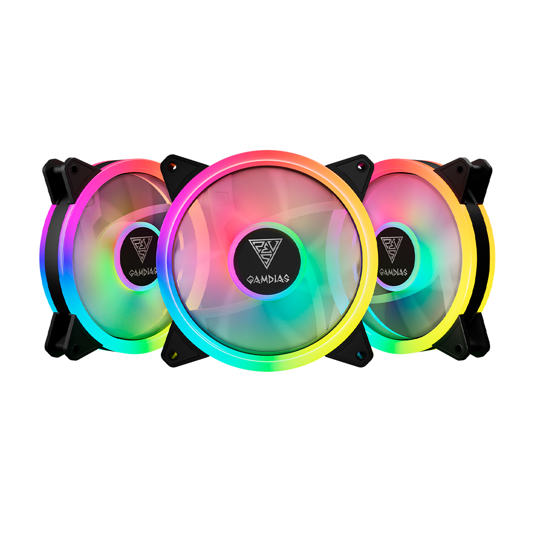 VENTILADOR GAMDIAS AEOLUS M2-1203 LITE 120mm ARGB