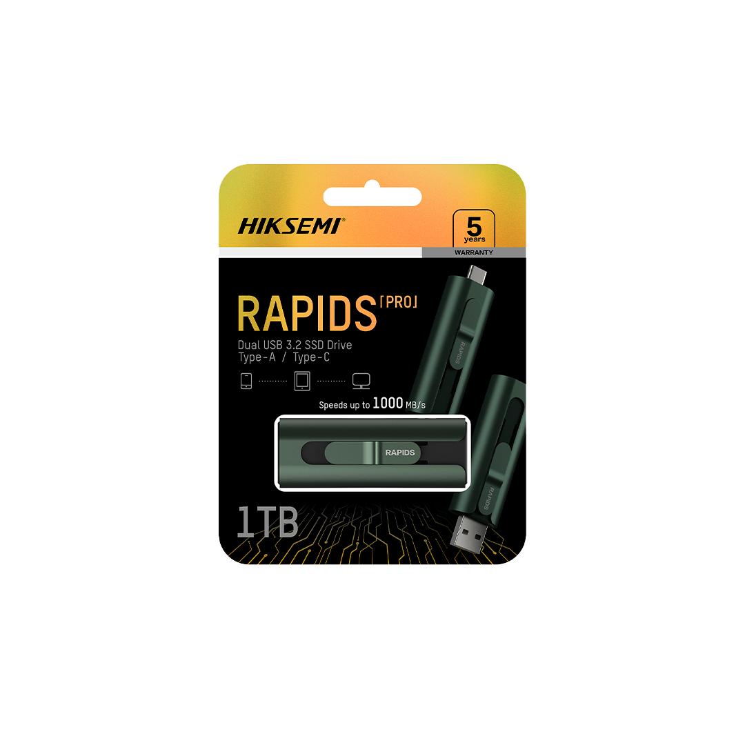 DISCO SOLIDO EXTERNO HIKSEMI HS-USB-S1000 1T U3 Rapids Pro