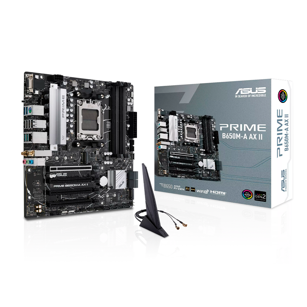 TARJETA MADRE AMD ASUS PRIME B650M-A AX II DDR5 Wi-Fi 6