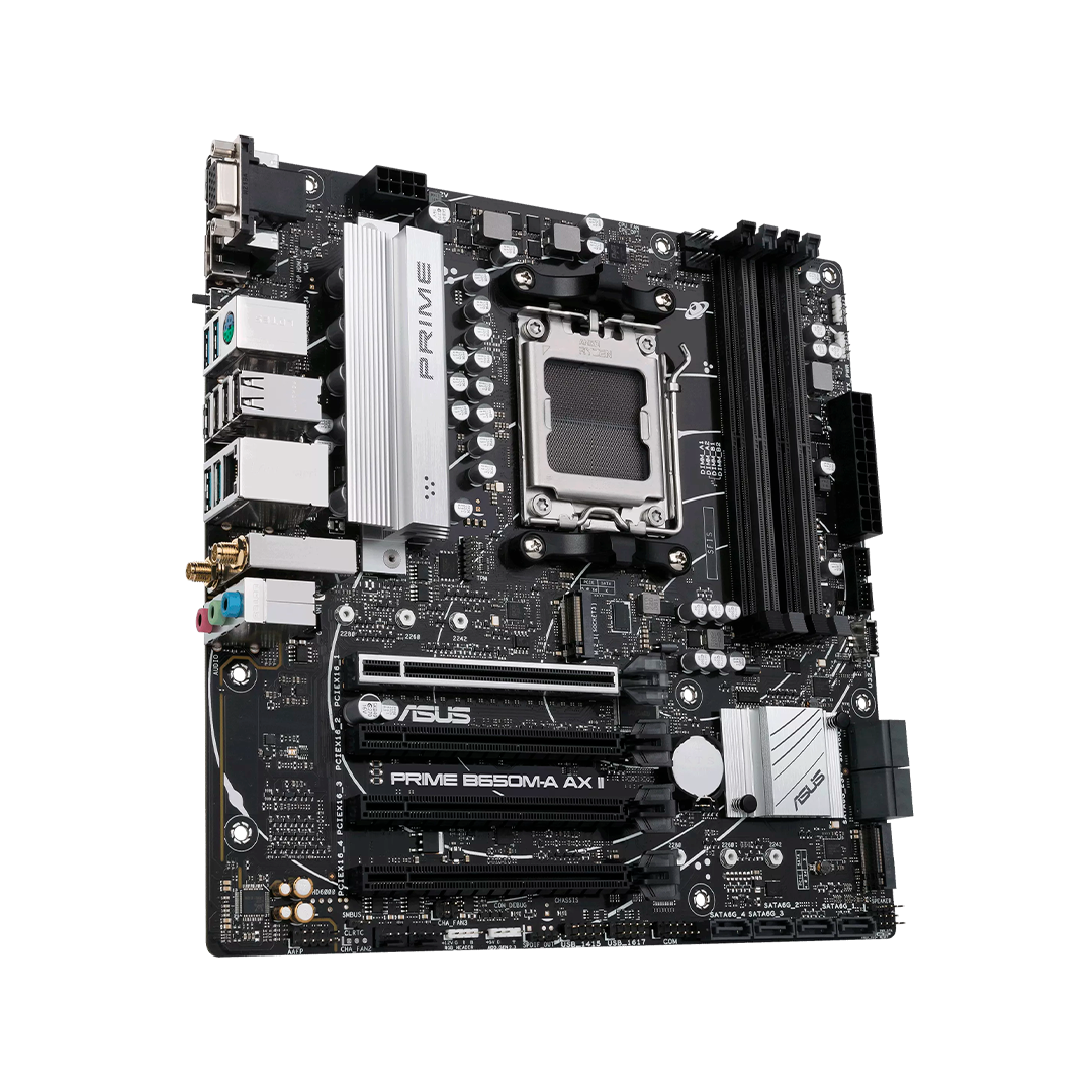 TARJETA MADRE AMD ASUS PRIME B650M-A AX II DDR5 Wi-Fi 6