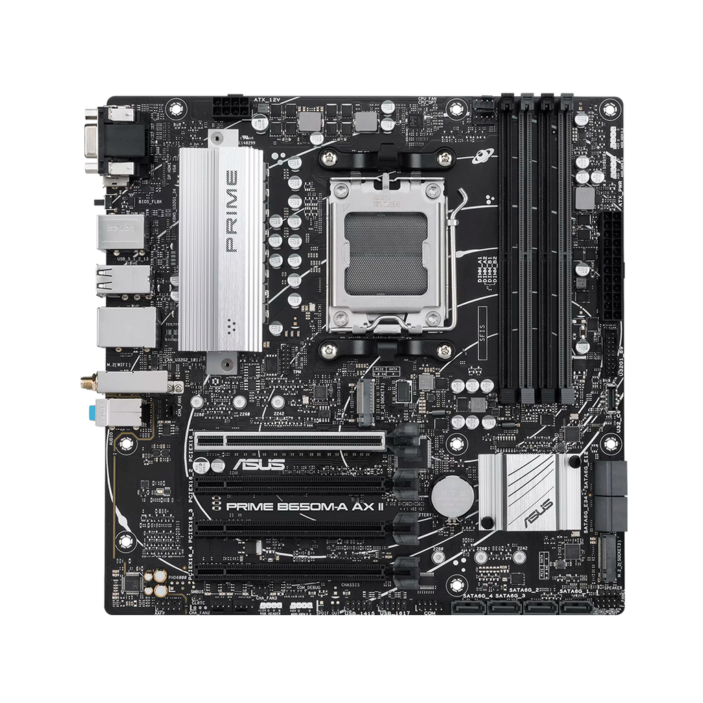 TARJETA MADRE AMD ASUS PRIME B650M-A AX II DDR5 Wi-Fi 6