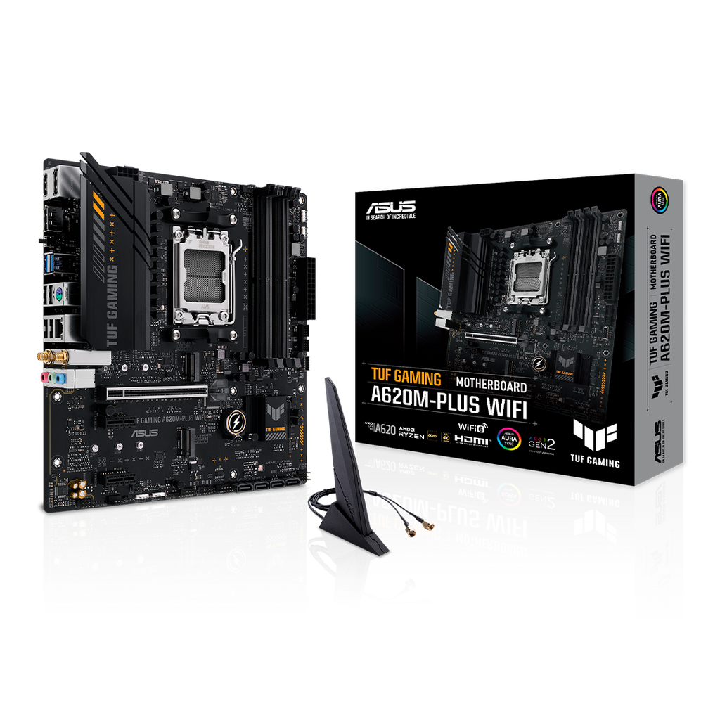 TARJETA MADRE AMD ASUS TUF GAMING A620M-PLUS WIFI DDR5