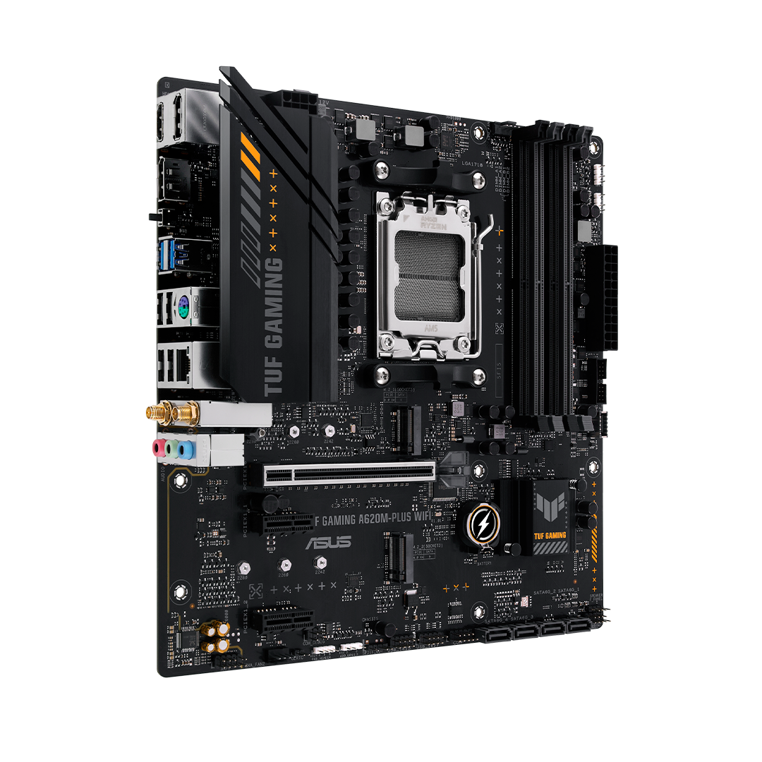 TARJETA MADRE AMD ASUS TUF GAMING A620M-PLUS WIFI DDR5