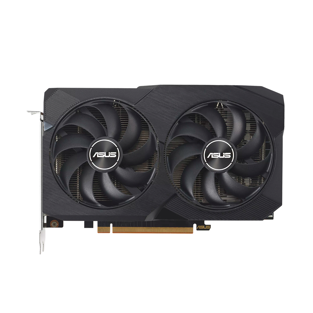 TARJETA DE VIDEO ASUS Dual RX 7600 V2  OC  8GB GDDR6
