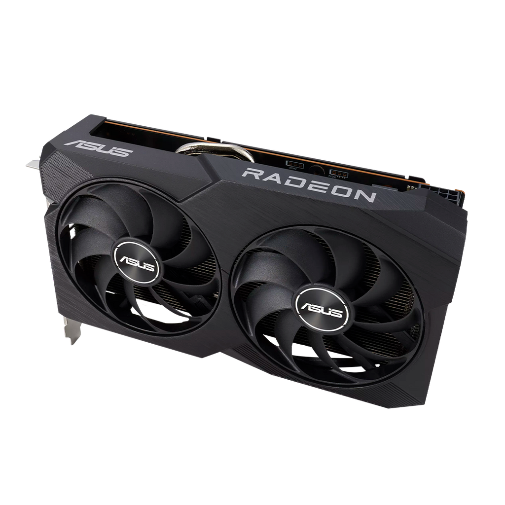 TARJETA DE VIDEO ASUS Dual RX 7600 V2  OC  8GB GDDR6