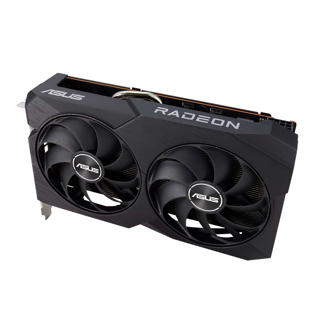 TARJETA DE VIDEO ASUS Dual RX 7600 V2  OC  8GB GDDR6