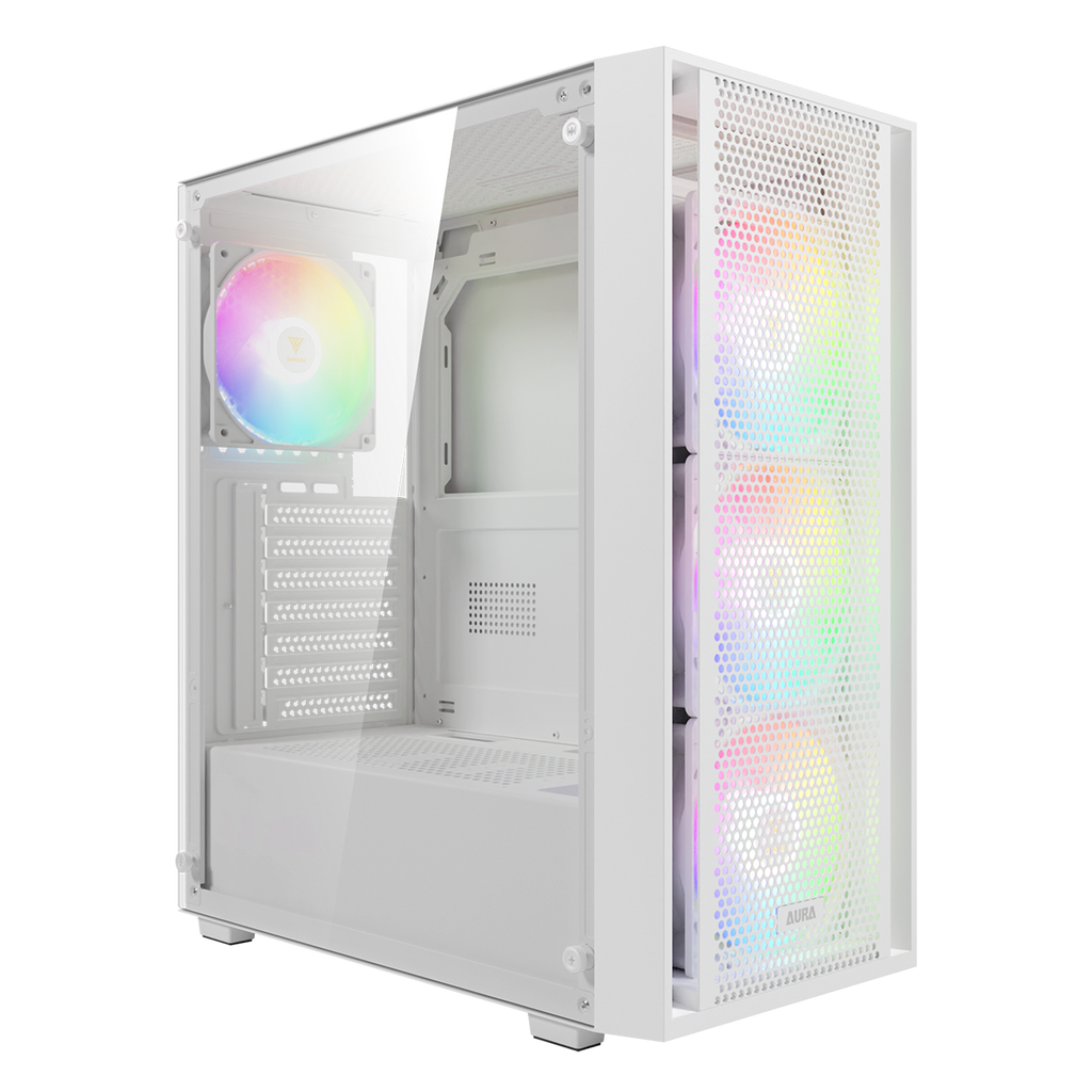 Case Gamdias Aura GC2 Elite WH ARGB E-ATX / ATX / Micro-ATX / ITX