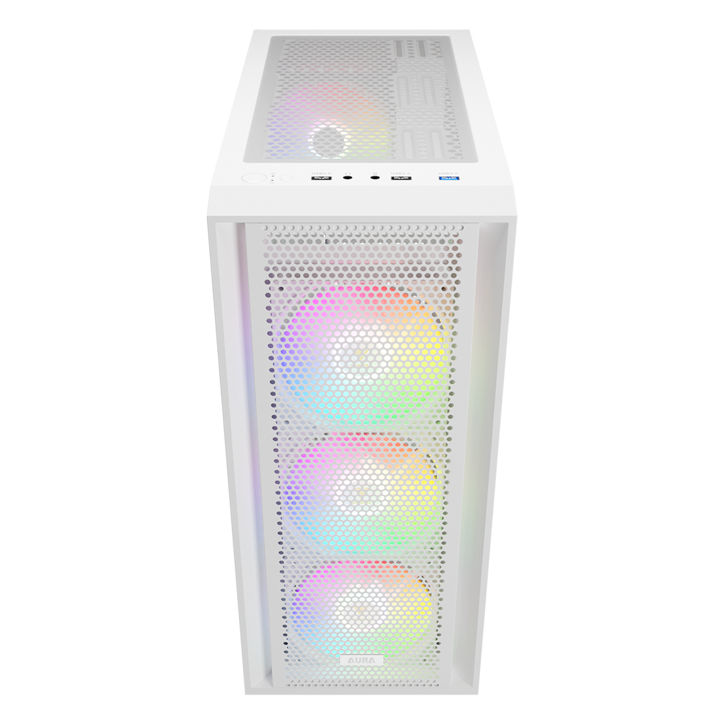 Case Gamdias Aura GC2 Elite WH ARGB E-ATX / ATX / Micro-ATX / ITX