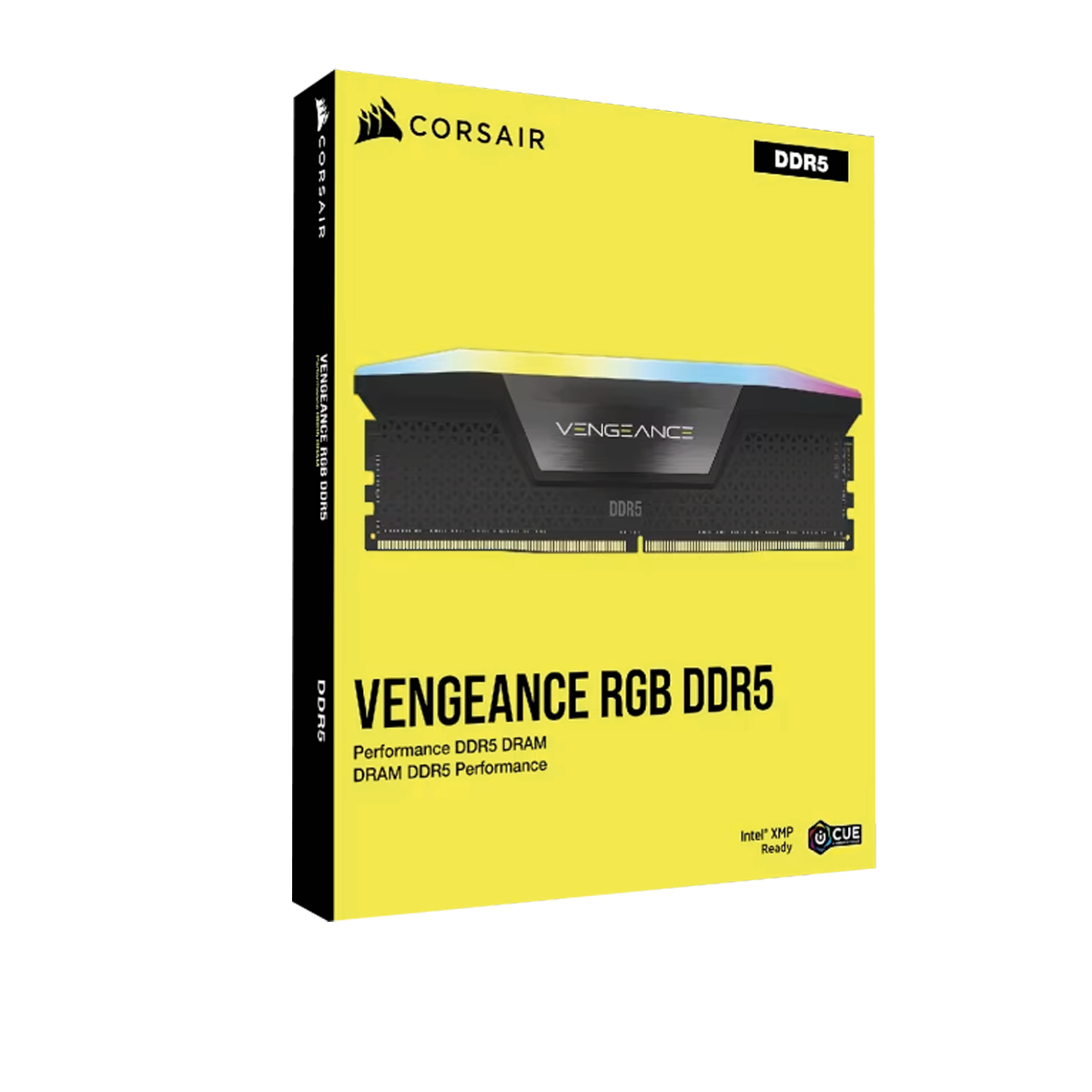 MEMORIA UDIMM CORSAIR CMH16GX5M1B5600C40 VENGEANCE RGB 16GB DDR5 5600MHz CL40 - Black