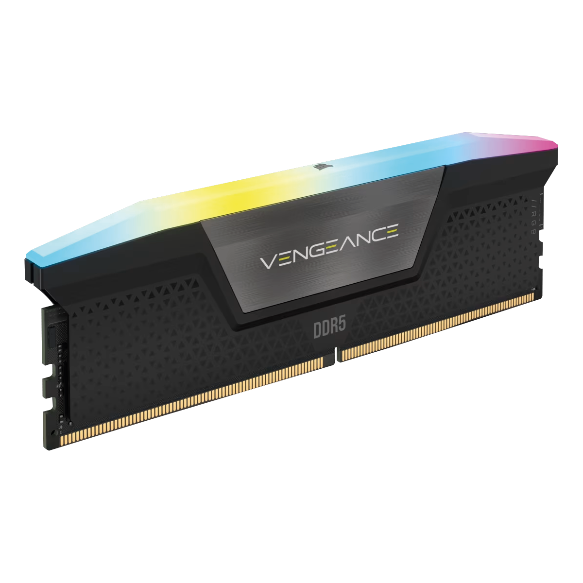 MEMORIA UDIMM CORSAIR CMH16GX5M1B5600C40 VENGEANCE RGB 16GB DDR5 5600MHz CL40 - Black