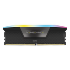 MEMORIA UDIMM CORSAIR CMH32GX5M2B6800C40 VENGEANCE RGB 32GB (2x 16GB) 6800MHz DDR5 C40 - Black