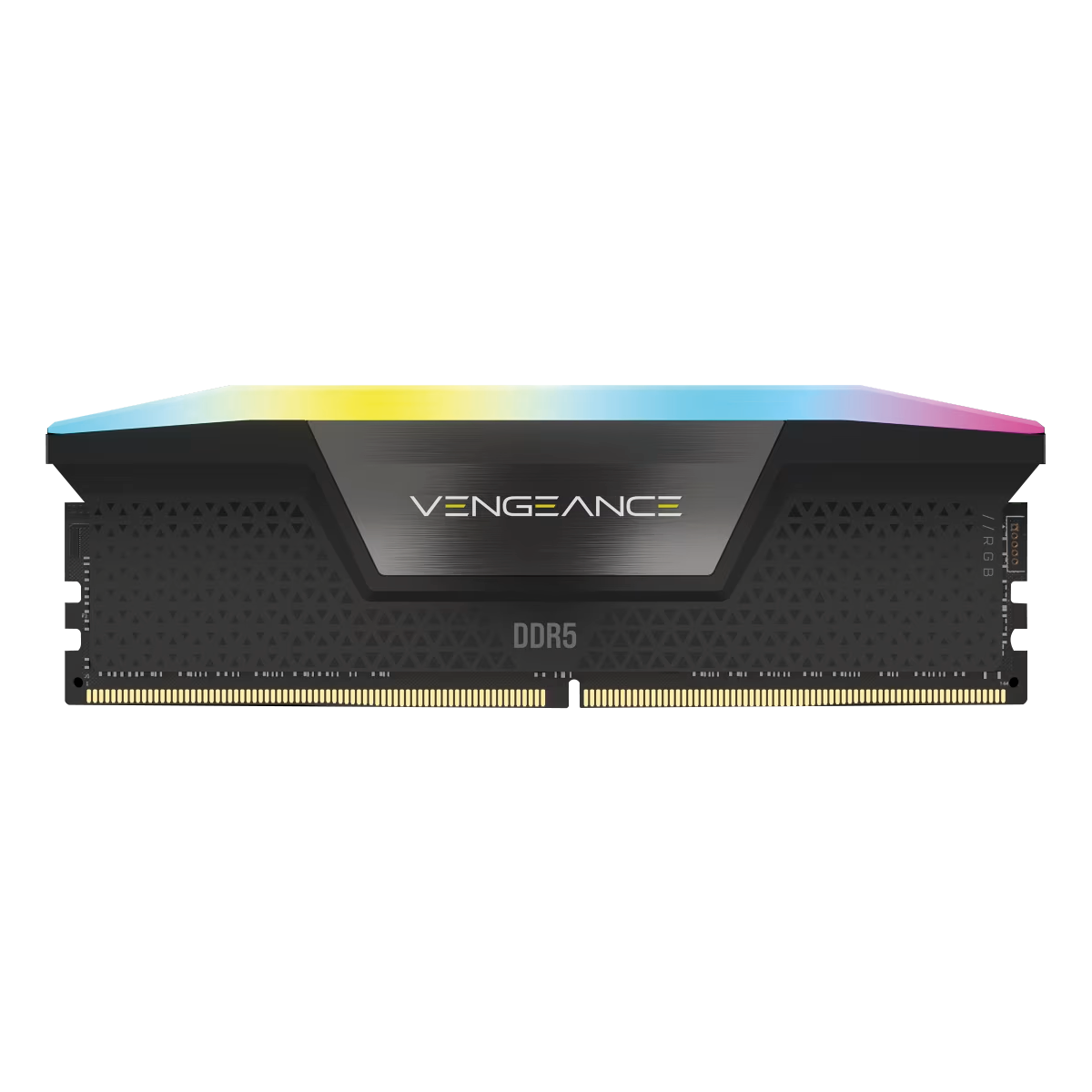MEMORIA UDIMM CORSAIR CMH32GX5M2B6800C40 VENGEANCE RGB 32GB (2x 16GB) 6800MHz DDR5 C40 - Black