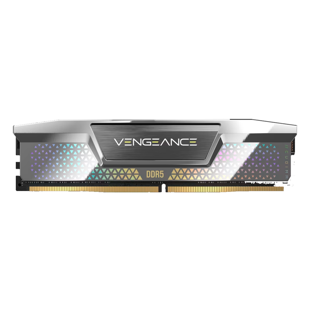 MEMORIA UDIMM CORSAIR CMKC48GX5M2X8000C38 VENGEANCE 48GB (2x24GB) DDR5 8000MHz CL38 - Silver CUDIMM