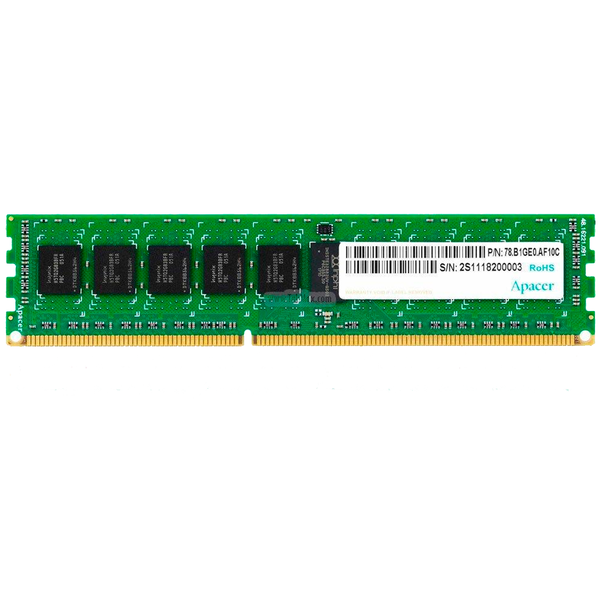 MEMORIA UDIMM APACER DL.08G2K.KAM 8GB DDR3 1600MHz CL 11