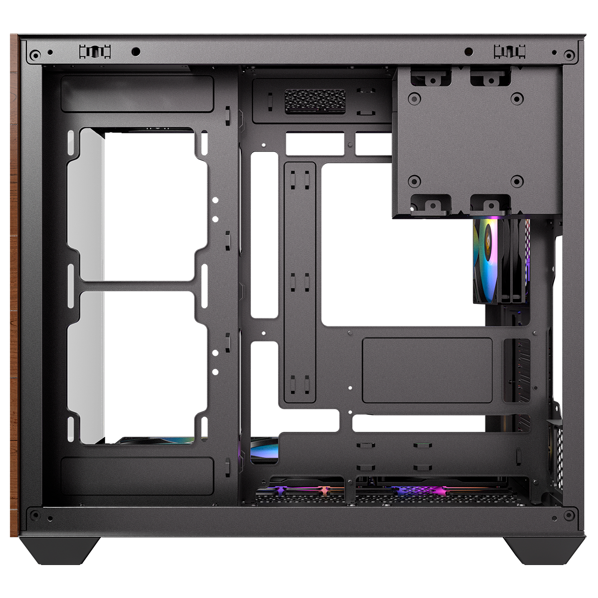 Case Antec CX800 Wood ARGB_B Mid Tower ATX / Micro-ATX / ITX