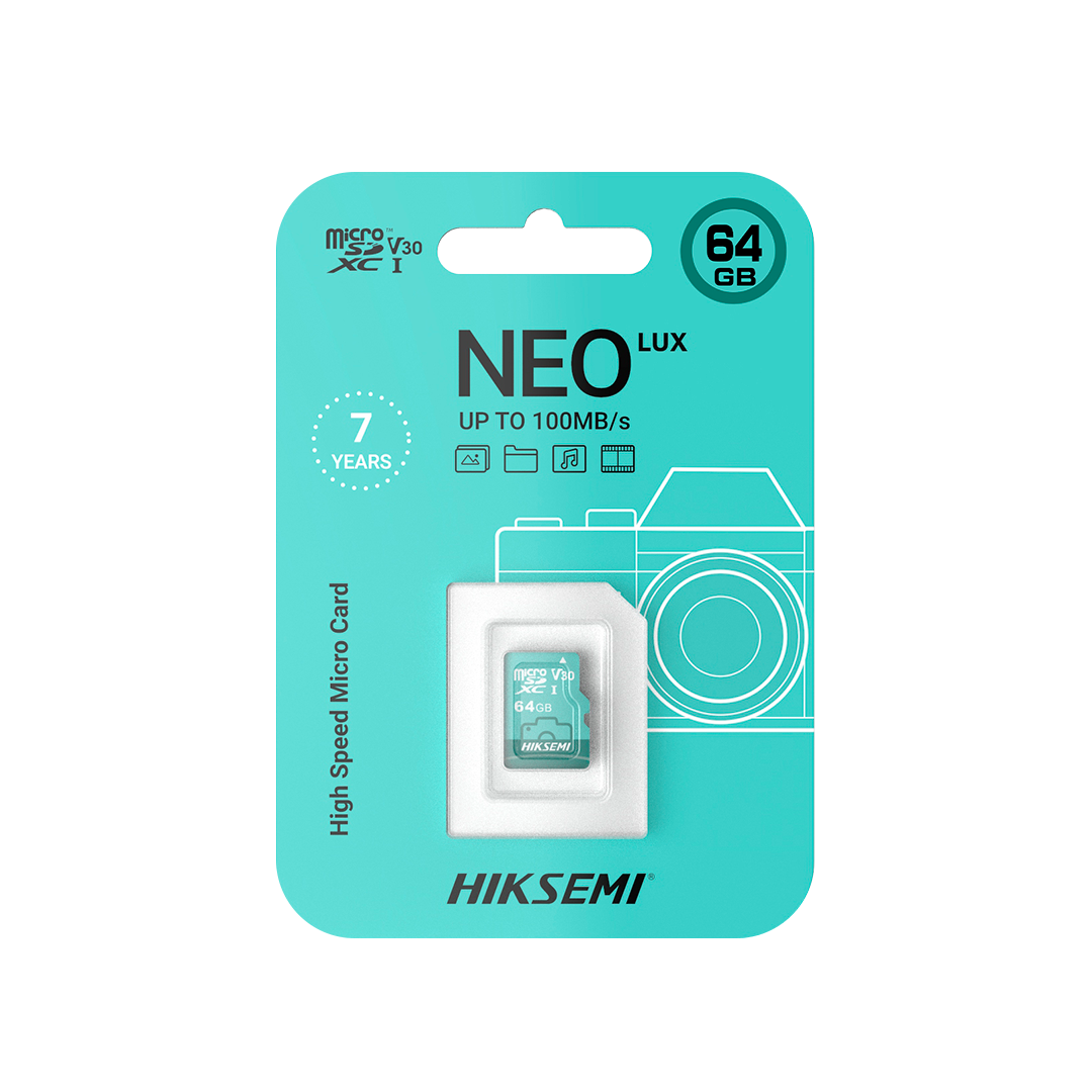Micro SD Hiksemi HS-TF-D3 NEO LUX 64GB