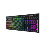 Teclado Redragon K619 Horus FS RGB SP RD Wired Black Red Switch Español