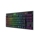 Teclado Redragon K621 Horus TKL RGB SP RD Wireless Black Red Switch Español