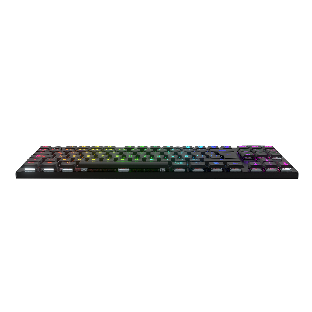 Teclado Redragon K621 Horus TKL RGB SP RD Wireless Black Red Switch Español