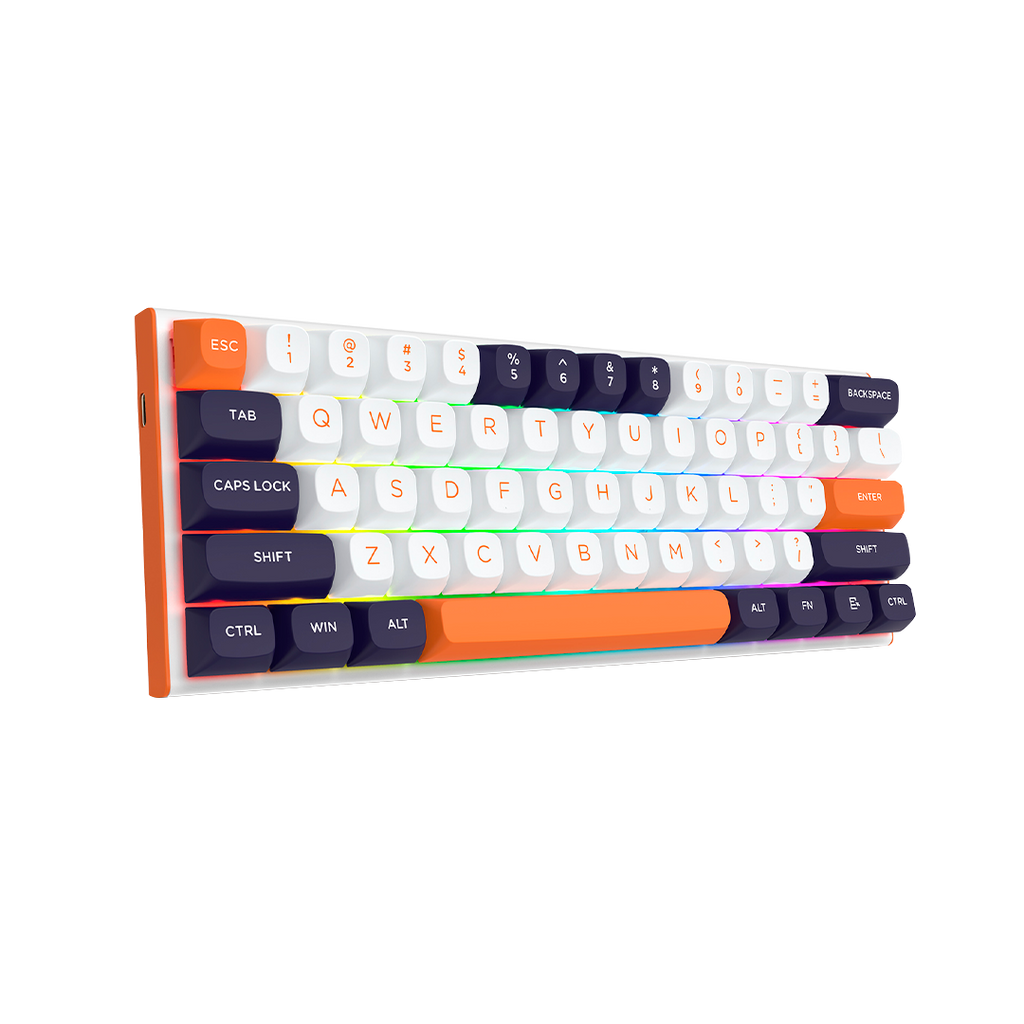 Teclado Redragon K683WBO RGB M Fidd