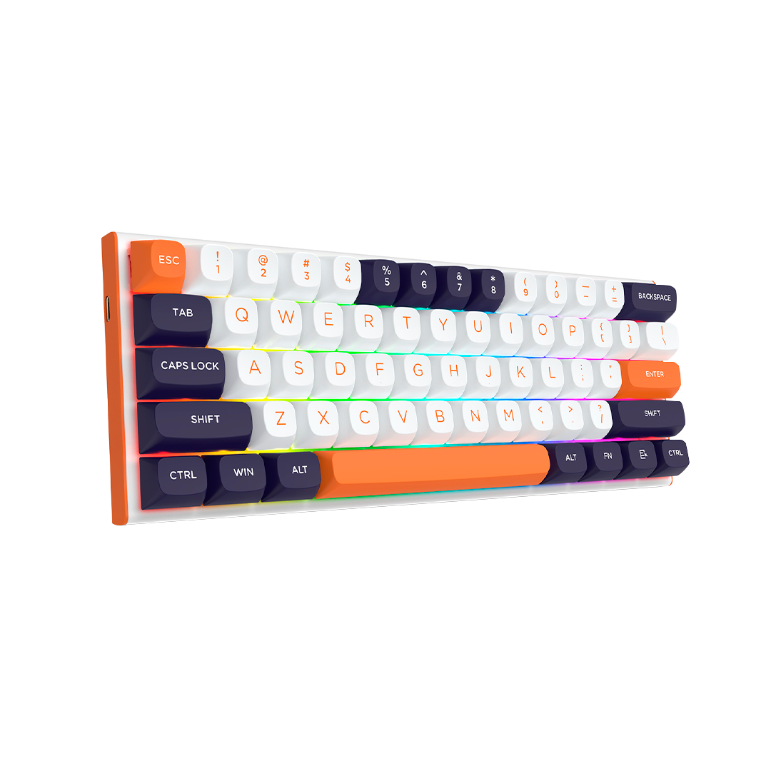 Teclado Redragon K683WBO RGB M Fidd