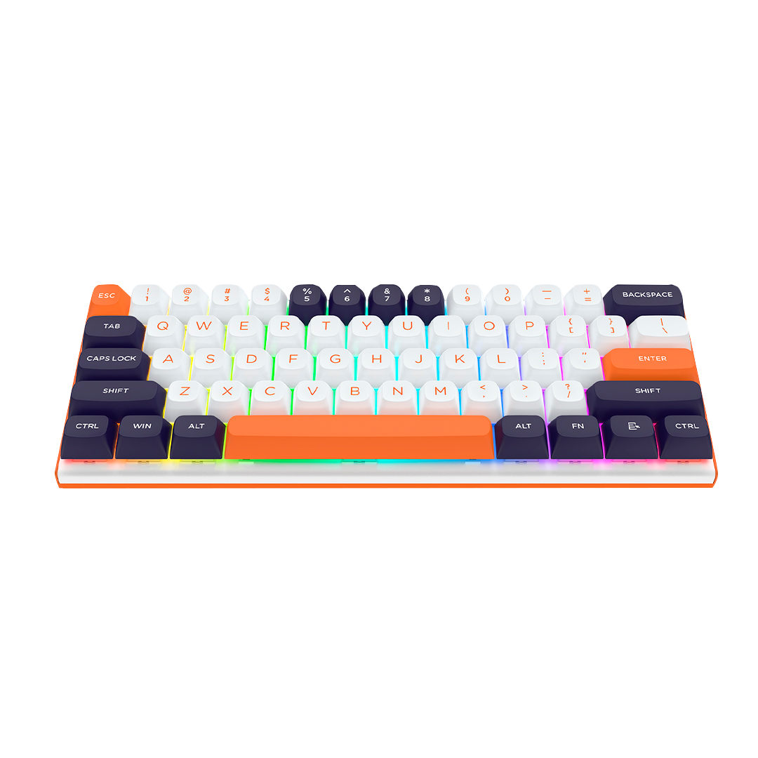 Teclado Redragon K683WBO RGB M Fidd