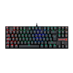 Teclado Redragon K552RGB 1R SP Kumara Black Red Switch Español