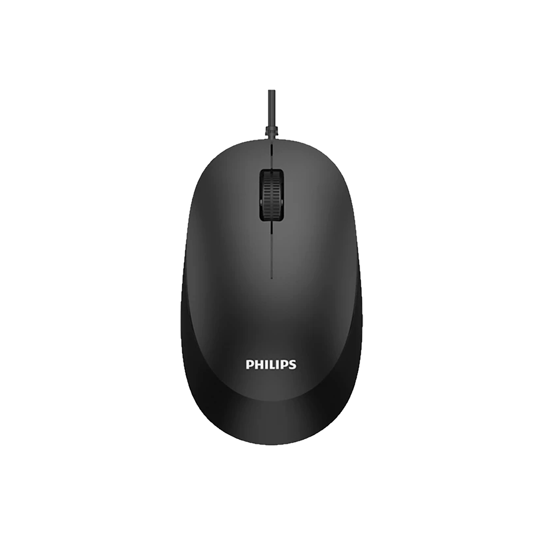 Mouse Philips SPK7207 Wired 1200DPI Black