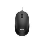 Mouse Philips SPK7207 Wired 1200DPI Black