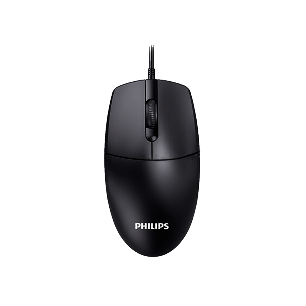 Mouse Philips SPK7247 Wired 1200DPI Black