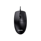 Mouse Philips SPK7247 Wired 1200DPI Black