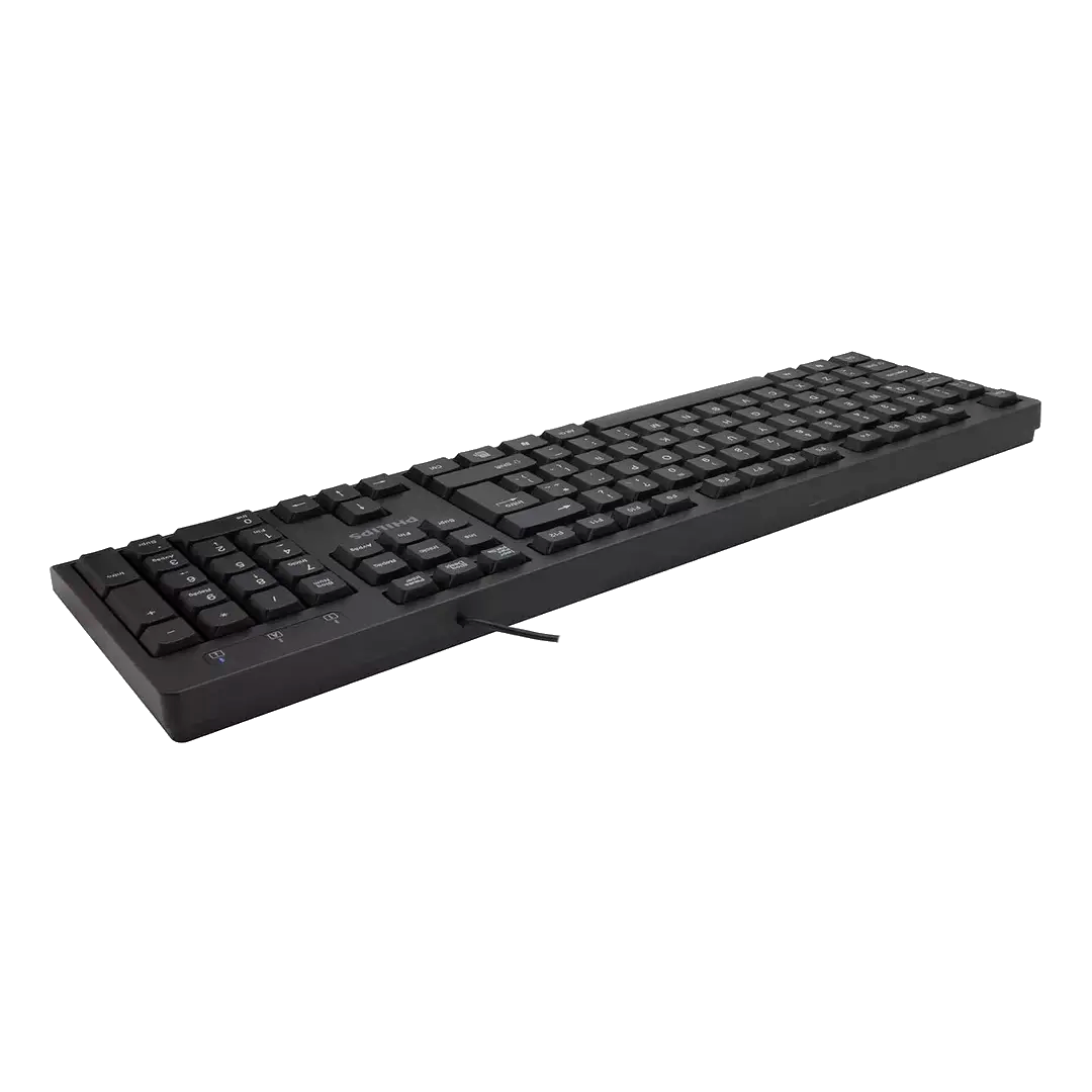 Teclado Philips SPK6234B USB Membrana Black