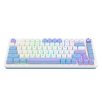 Teclado Redragon K673CPG Ucal Pro RGB Cream Purple Green